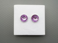 Rudý oválný přívěsek nerez řetízek