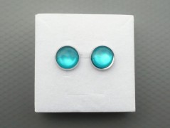 Rudý oválný přívěsek nerez řetízek