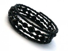 Rudý oválný přívěsek nerez řetízek