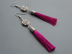 Rudý oválný přívěsek nerez řetízek