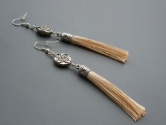 Rudý oválný přívěsek nerez řetízek