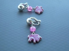 Rudý oválný přívěsek nerez řetízek