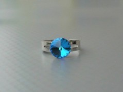 Rudý oválný přívěsek nerez řetízek