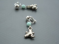 Rudý oválný přívěsek nerez řetízek