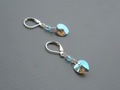 Rudý oválný přívěsek nerez řetízek