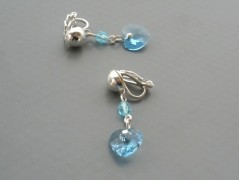 Rudý oválný přívěsek nerez řetízek