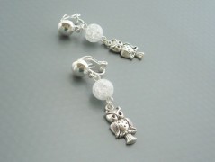 Rudý oválný přívěsek nerez řetízek