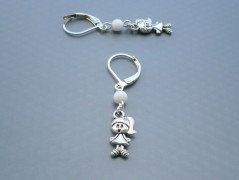 Rudý oválný přívěsek nerez řetízek