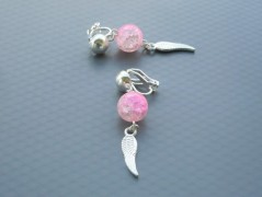 Rudý oválný přívěsek nerez řetízek