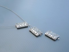 Rudý oválný přívěsek nerez řetízek