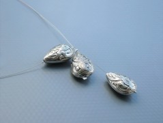 Rudý oválný přívěsek nerez řetízek