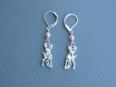 Rudý oválný přívěsek nerez řetízek