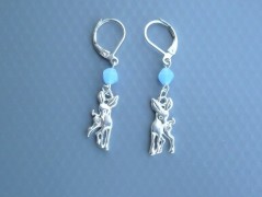 Rudý oválný přívěsek nerez řetízek