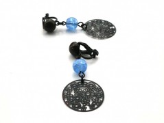 Rudý oválný přívěsek nerez řetízek