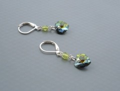 Rudý oválný přívěsek nerez řetízek