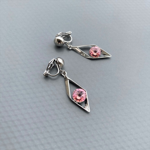 Antial. klipsy L.rose Swarovski kos 