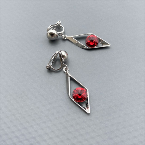 Antial klipsy Scarlet Swarovski kos 
