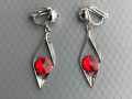 Antial klipsy Scarlet Swarovski kos