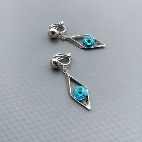 Antia.klipsy Light turquoise SW kos 