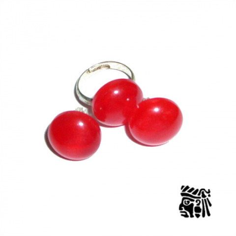 Bobulky, souprava šperků 