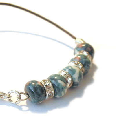 Náramek Boho Jaspis Blue 