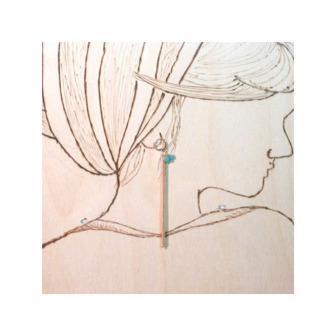 Náušnice Twisst-Go Blue 