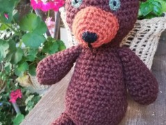 háčkovaná špička na vánoční stromek