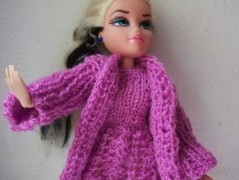 háčkovaná špička na vánoční stromek