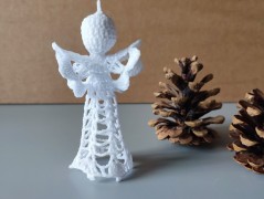 Dárková sada šedá - 6 scrunchies