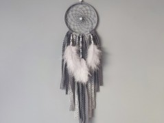 Dárková sada šedá - 6 scrunchies