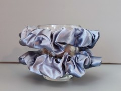 Dárková sada šedá - 6 scrunchies