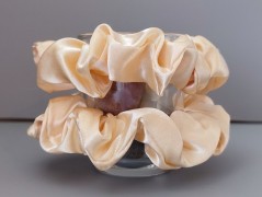 Dárková sada šedá - 6 scrunchies