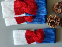 Dárková sada šedá - 6 scrunchies