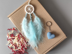 Dárková sada šedá - 6 scrunchies