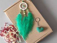 Dárková sada šedá - 6 scrunchies