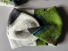 Dárková sada šedá - 6 scrunchies