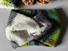 Dárková sada šedá - 6 scrunchies