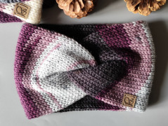 Dárková sada šedá - 6 scrunchies