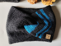 Dárková sada šedá - 6 scrunchies