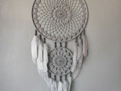 Dárková sada šedá - 6 scrunchies