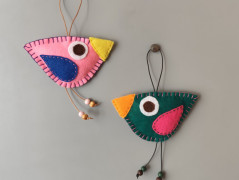 Dárková sada šedá - 6 scrunchies