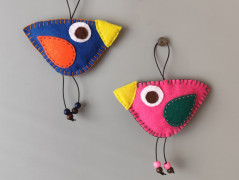 Dárková sada šedá - 6 scrunchies