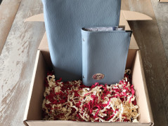 Dárková sada šedá - 6 scrunchies