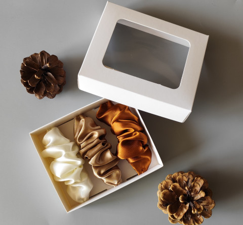 Dárková sada - spony do vlasů X. spona sponka sponky do vlasů spony scrunchies scrunchie 