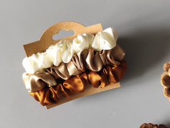 Dárková sada šedá - 6 scrunchies