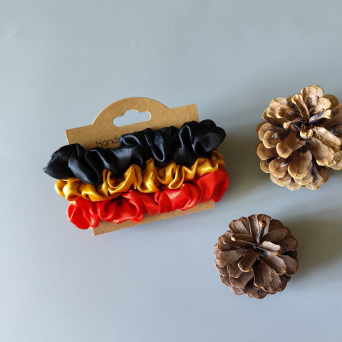 Scrunchie gumičky S na kartě - IX. gumička gumičky do vlasů spony scrunchies scrunchie 