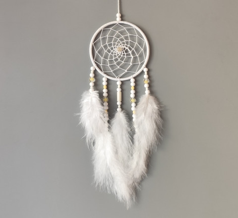 Lapač snů 10 x 35 cm indián indiánský nad postel strážce boho dream lapač dreamcatcher lapač snů do ložnice 