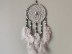 Dárková sada šedá - 6 scrunchies