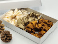 Dárková sada camel - 6 scrunchies