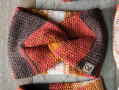 Dárková sada šedá - 6 scrunchies